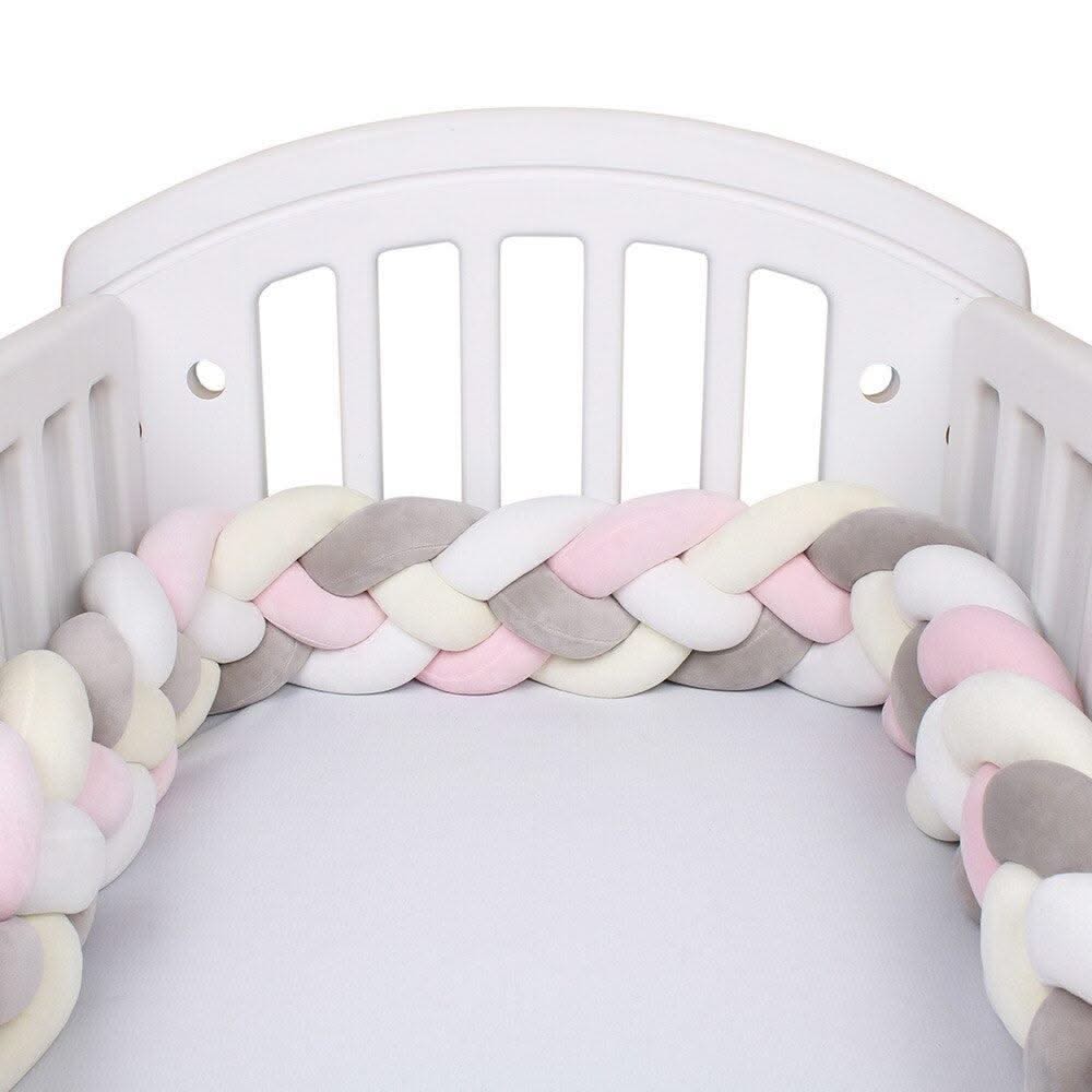 ChandeliersDecor.com-Crib Bumper-Protective Cot Bumper: Crib Bumper for Baby's Safety