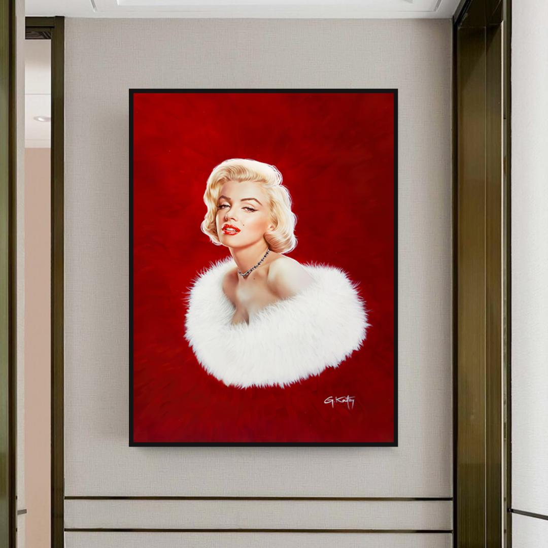 ChandeliersDecor.com-Wall Posters-Red Carpet: Marilyn Poster - Stunning Décor for Any Event