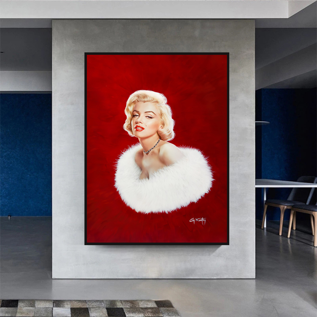 ChandeliersDecor.com-Wall Posters-Red Carpet: Marilyn Poster - Stunning Décor for Any Event