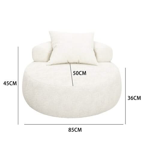 ChandeliersDecor.com-Sofa Chairs and Stools-Relaxing Arm Chair Lounge: Experience Ultimate Relaxation