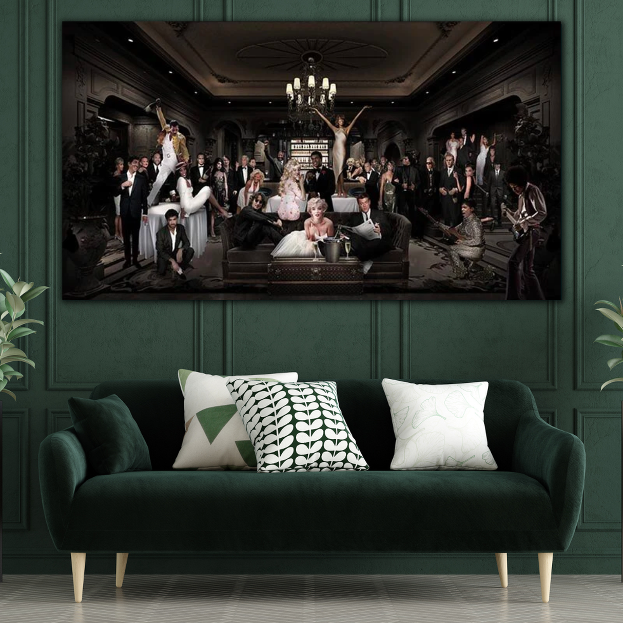 Rest is History Celebrities Poster: Iconic Celebrity Moments-ChandeliersDecor.com