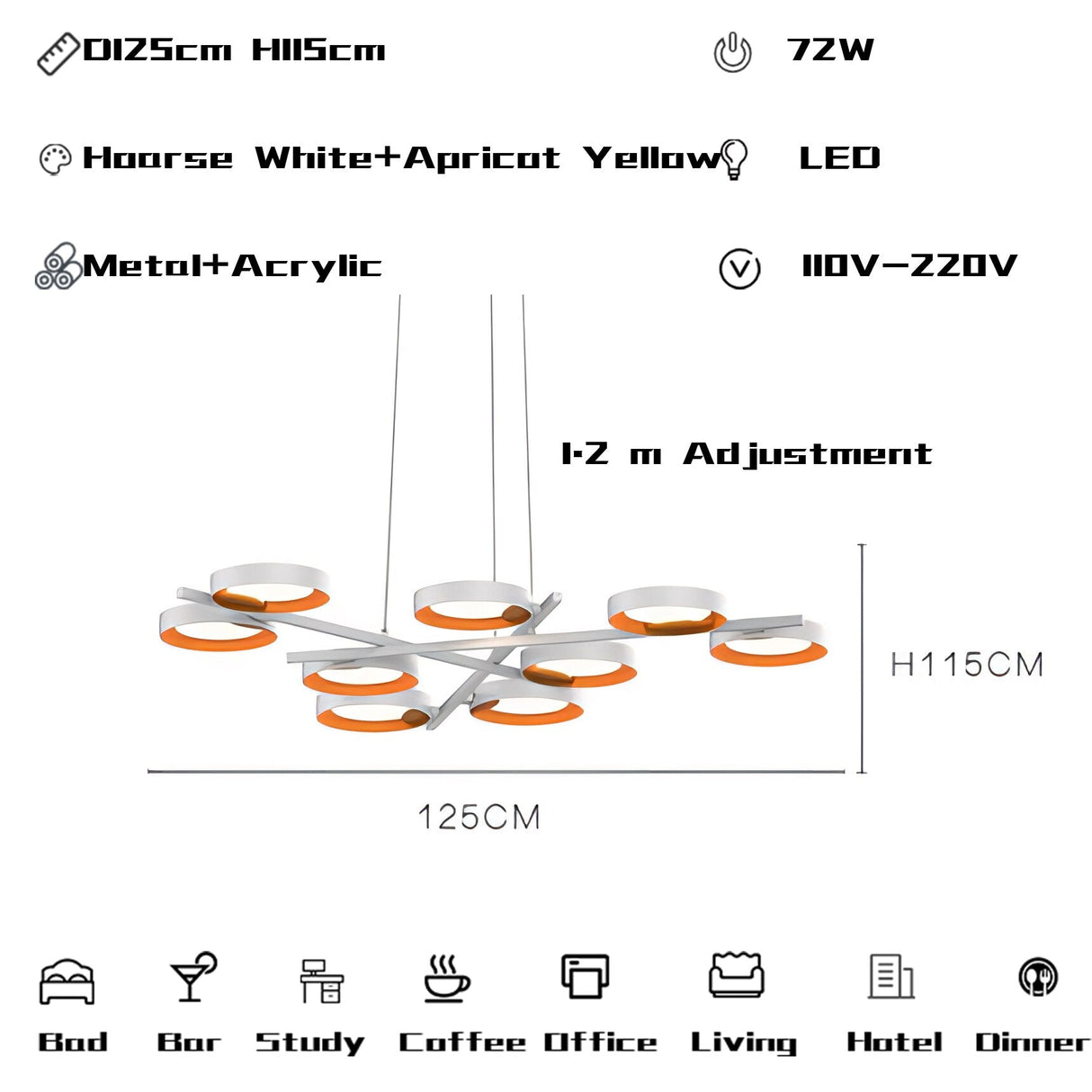 ChandeliersDecor.com-Chandeliers-Rings Chandelier - Discover Elegant Lighting Options