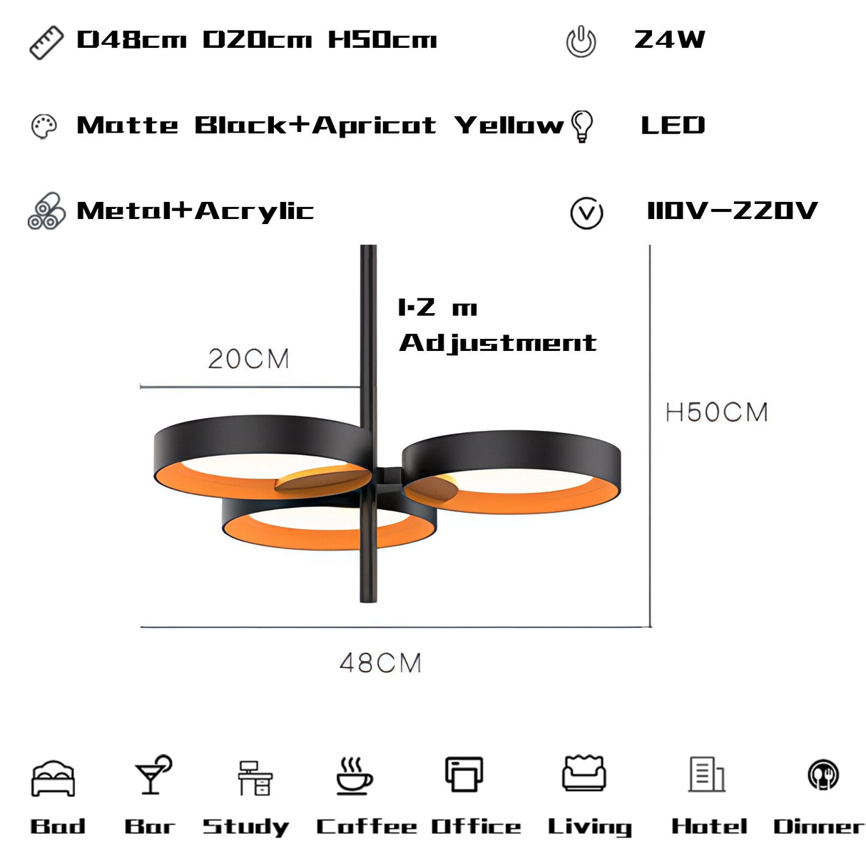 ChandeliersDecor.com-Chandeliers-Rings Chandelier - Discover Elegant Lighting Options