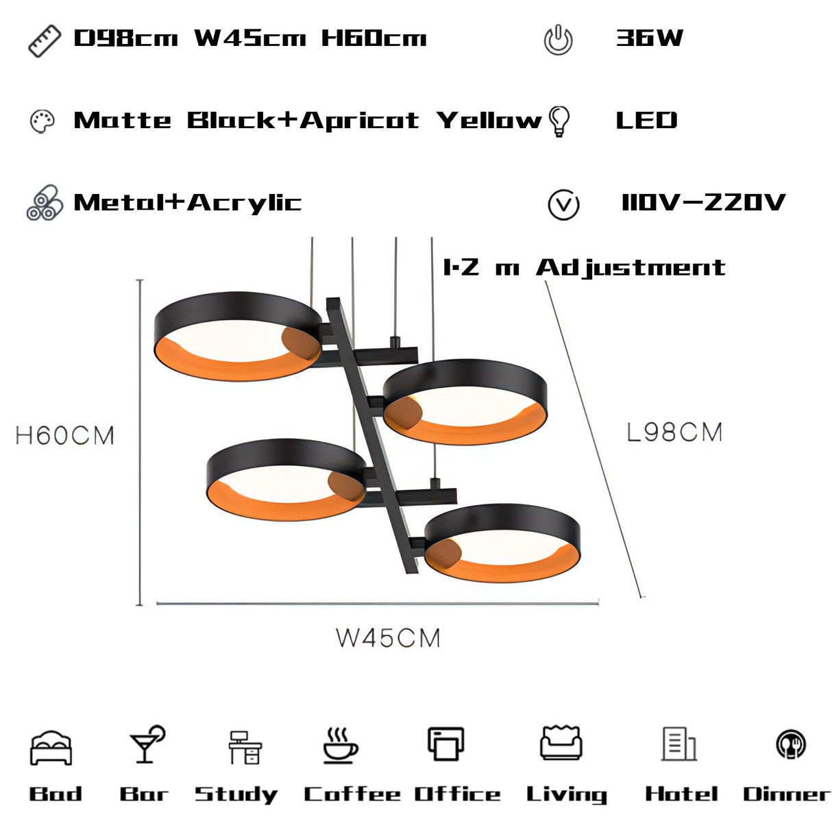 ChandeliersDecor.com-Chandeliers-Rings Chandelier - Discover Elegant Lighting Options