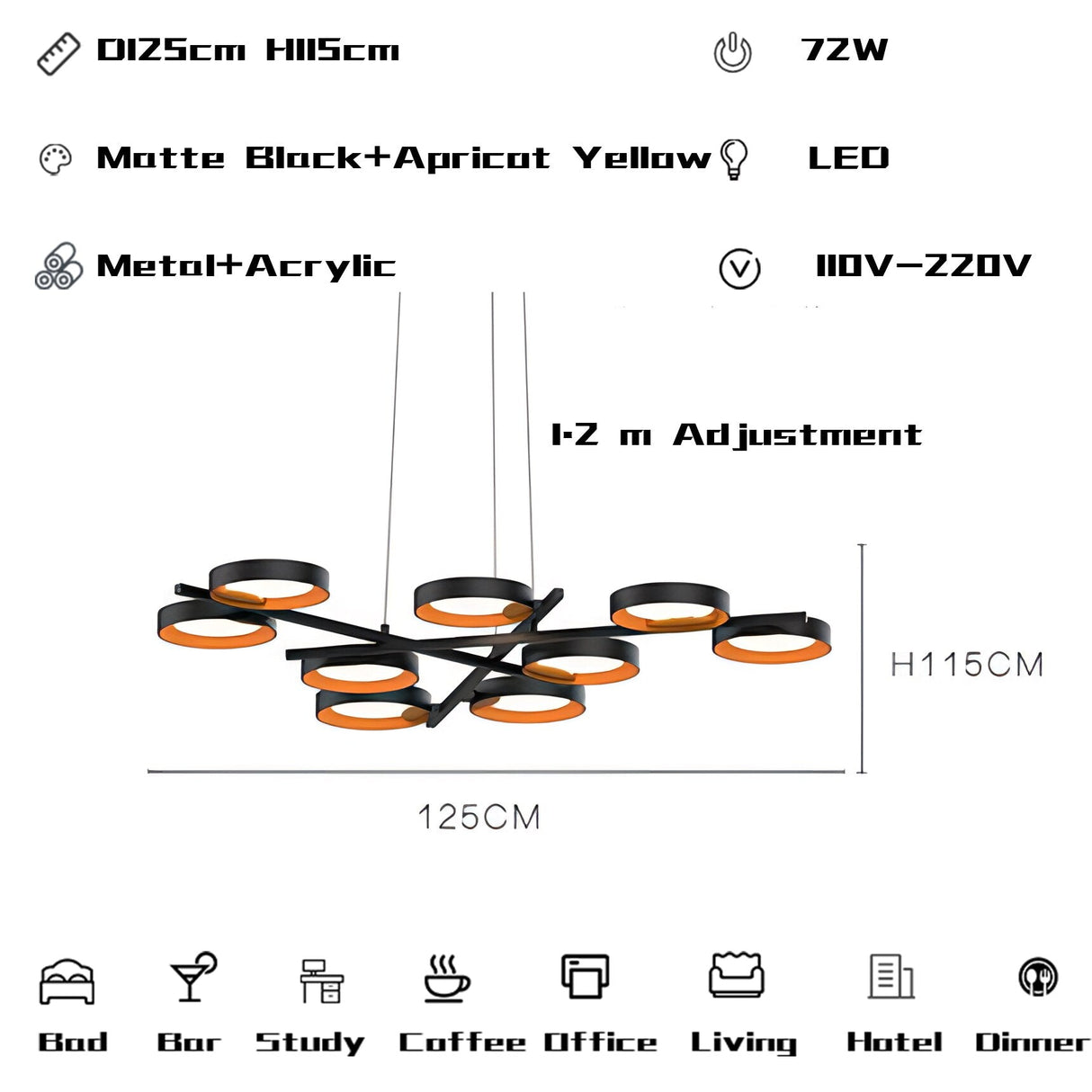 ChandeliersDecor.com-Chandeliers-Rings Chandelier - Discover Elegant Lighting Options