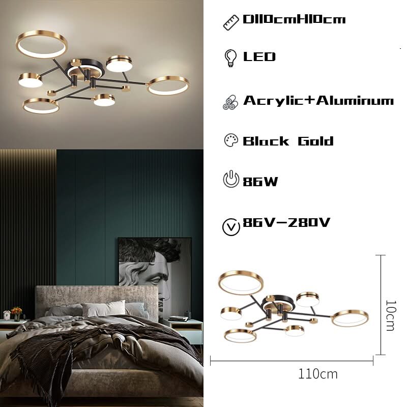 Rings Chandelier: Illuminate Your Space with Style-ChandeliersDecor.com