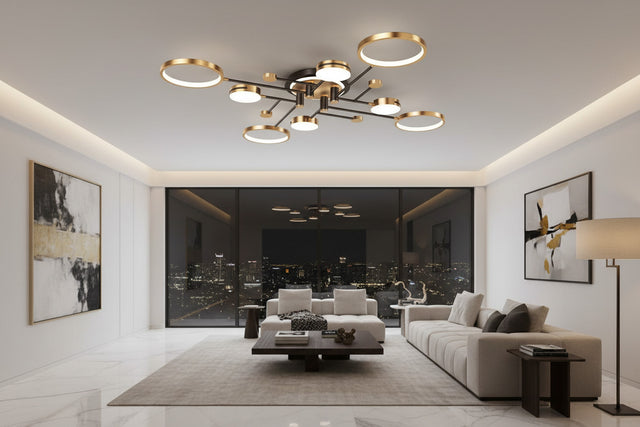 Rings Chandelier: Illuminate Your Space with Style-ChandeliersDecor.com