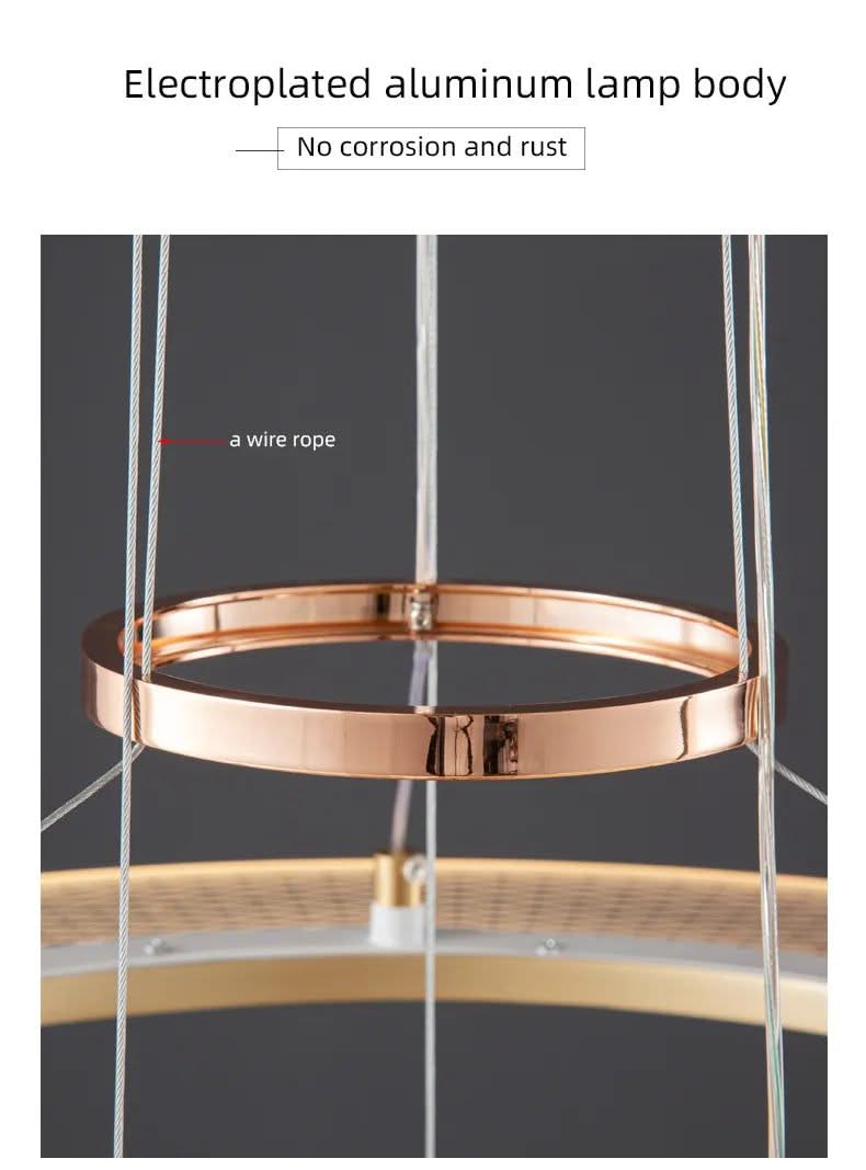 Rings Chandelier: Perfect Lighting Fixture-ChandeliersDecor.com