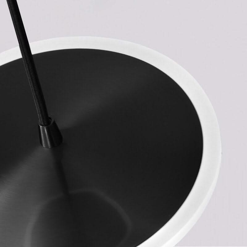 ChandeliersDecor.com-Staircase Chandelier-Rings LED Plate Staircase Chandelier