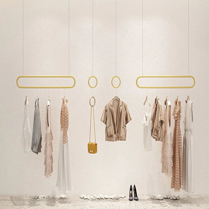 ChandeliersDecor.com-Drying Racks & Hangers-Ropa Metal Entryway Clothes Rack