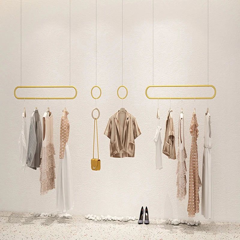 ChandeliersDecor.com-Drying Racks & Hangers-Ropa Metal Entryway Clothes Rack