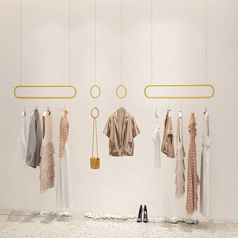 Ropa Metal Entryway Clothes Rack-ChandeliersDecor.com