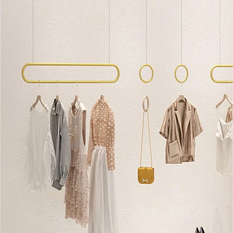 Ropa Metal Entryway Clothes Rack-ChandeliersDecor.com