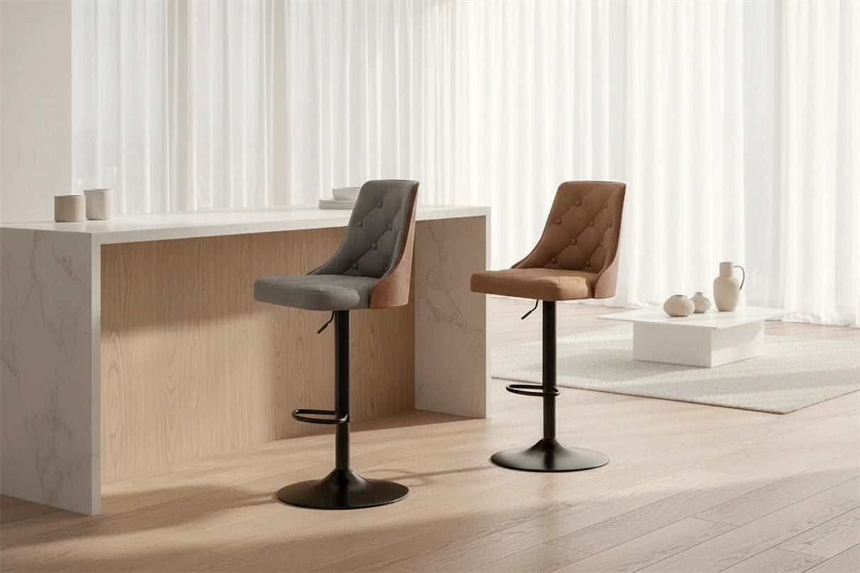 Rukken Bar Chairs Ideal for Kitchen Island Counters-ChandeliersDecor.com