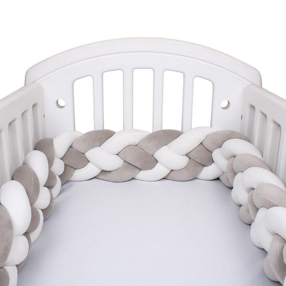 ChandeliersDecor.com-Crib Bumper-Safe Soft Cot Bumper: Perfect Crib Bumper for Infants