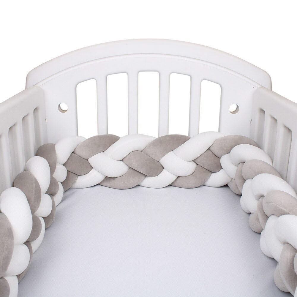 ChandeliersDecor.com-Crib Bumper-Safe Soft Cot Bumper: Perfect Crib Bumper for Infants