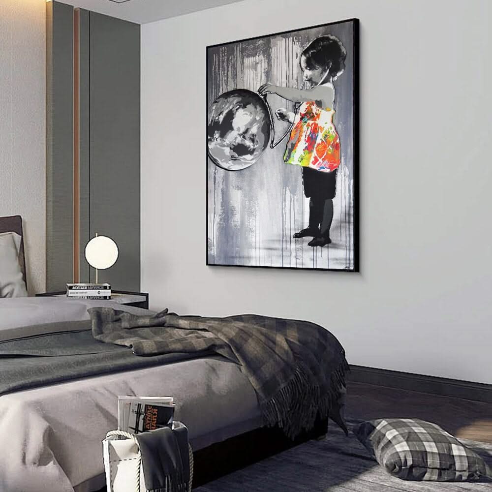 Save the World Canvas Wall Art: A Global Effort-ChandeliersDecor.com