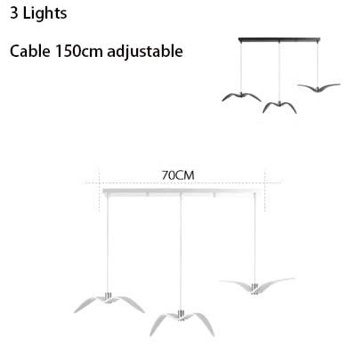 Seagulls Pendant Light: Unique Lighting Fixture-ChandeliersDecor.com