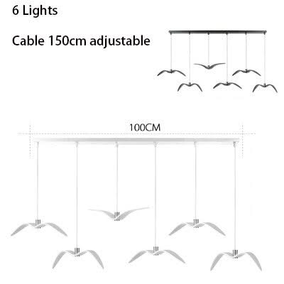 Seagulls Pendant Light: Unique Lighting Fixture-ChandeliersDecor.com
