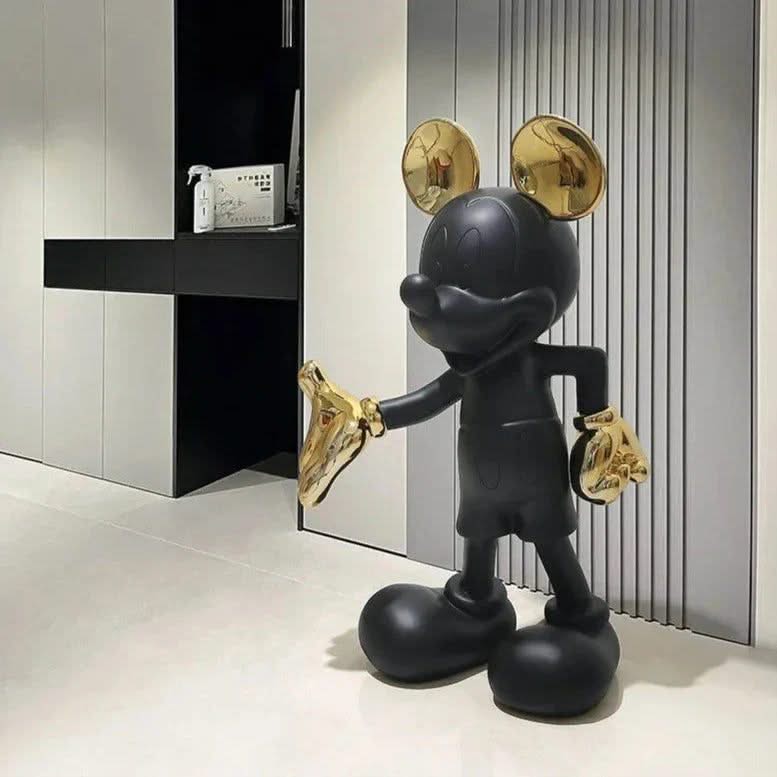 Shake Hand Mickey Statue Premium-ChandeliersDecor.com