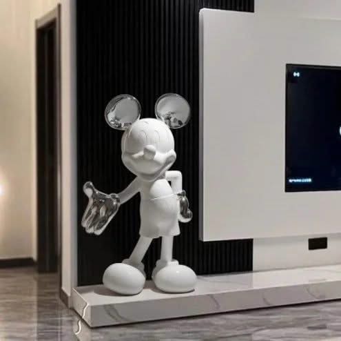 Shake Hand Mickey Statue Premium-ChandeliersDecor.com