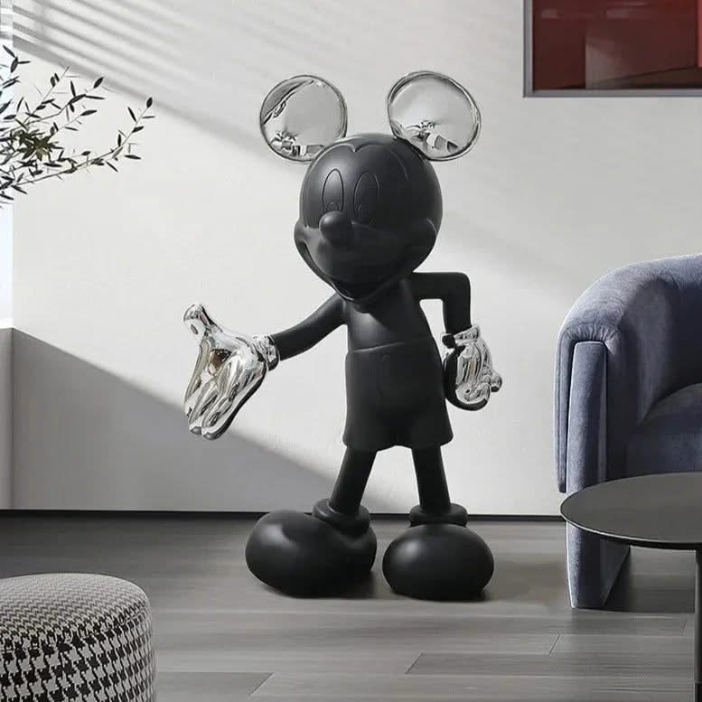 Shake Hand Mickey Statue Premium-ChandeliersDecor.com