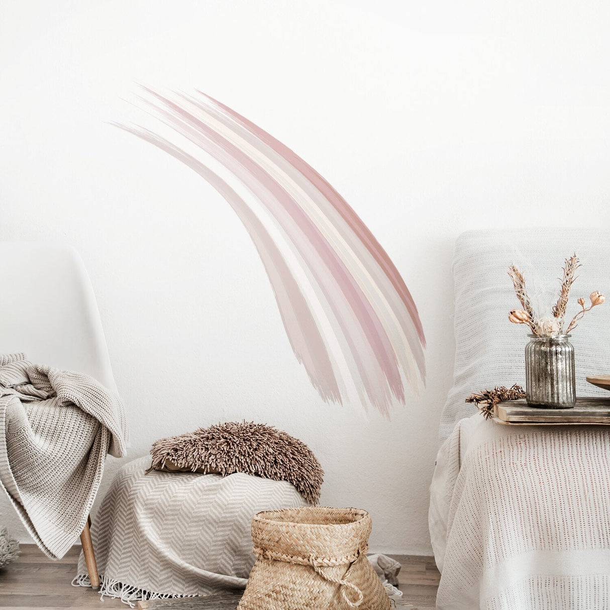 ChandeliersDecor.com-Wallpapers Murals-Shop our Boho Rainbow Decal – Add Vibrant Bohemian Style