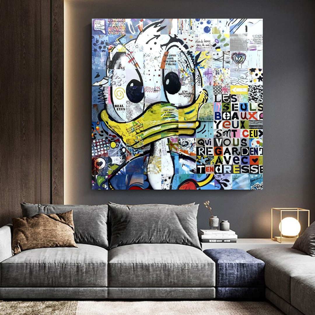 Shop the Donald Duck Poster - Only Beautiful Eyes!-ChandeliersDecor.com