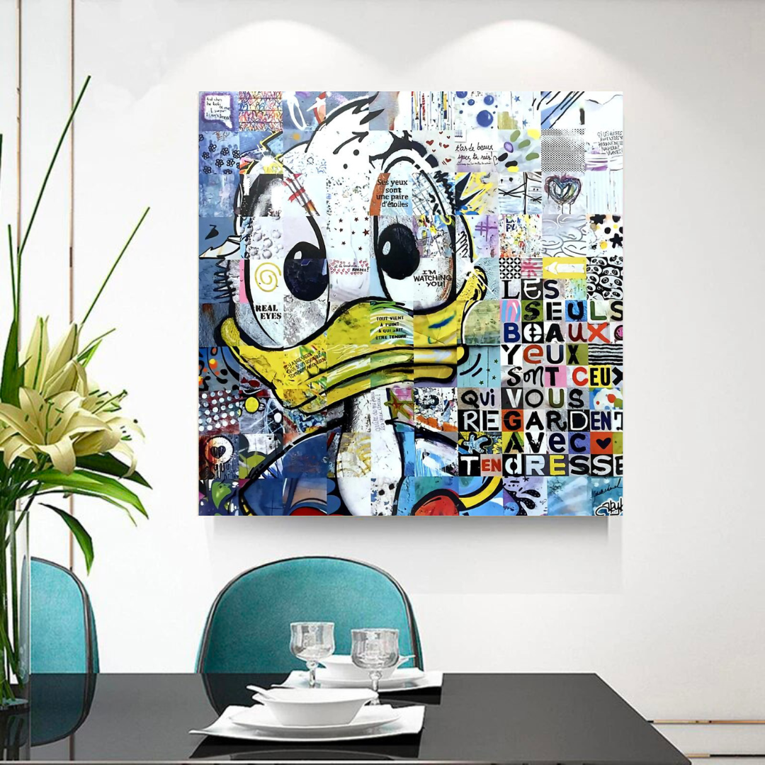 Shop the Donald Duck Poster - Only Beautiful Eyes!-ChandeliersDecor.com