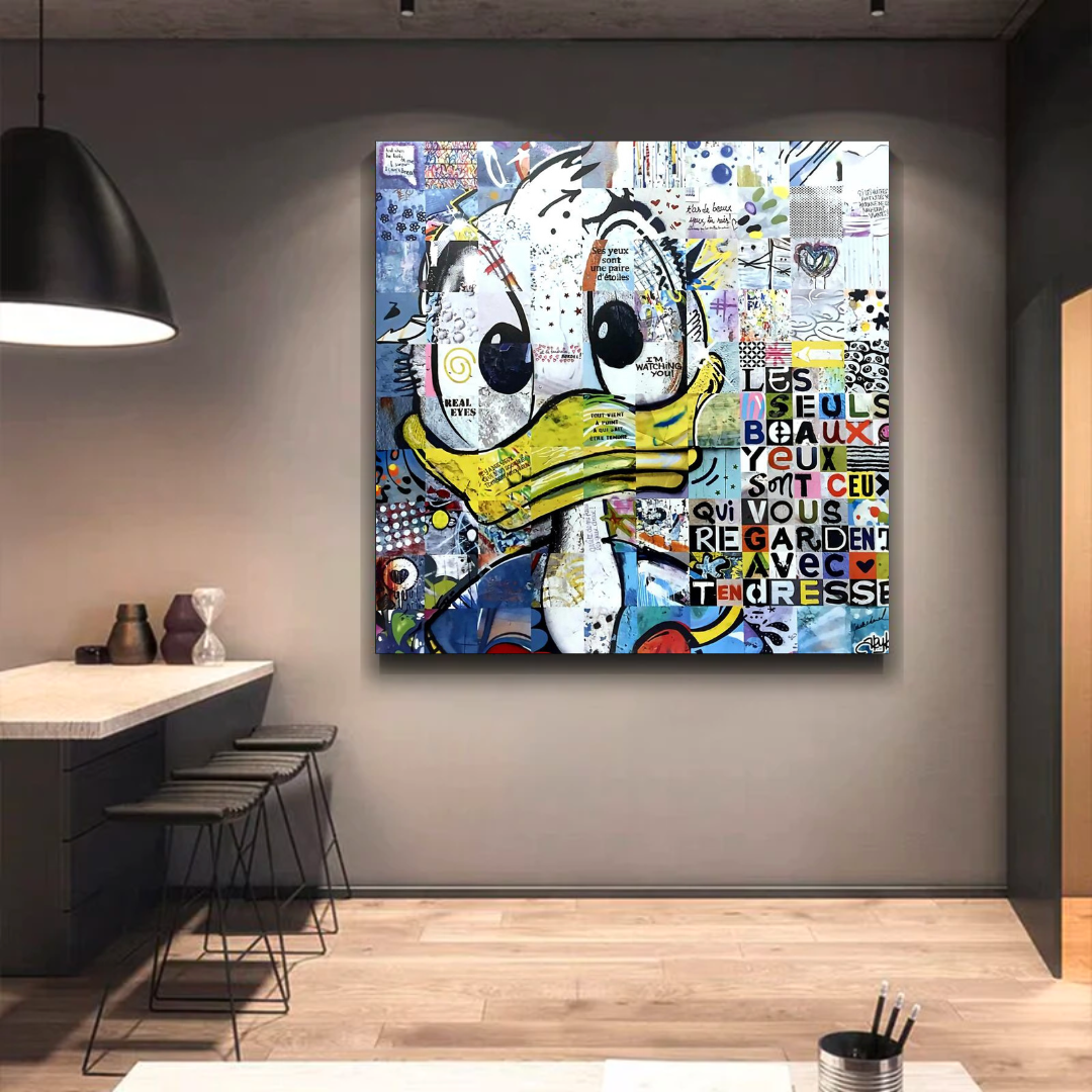 Shop the Donald Duck Poster - Only Beautiful Eyes!-ChandeliersDecor.com