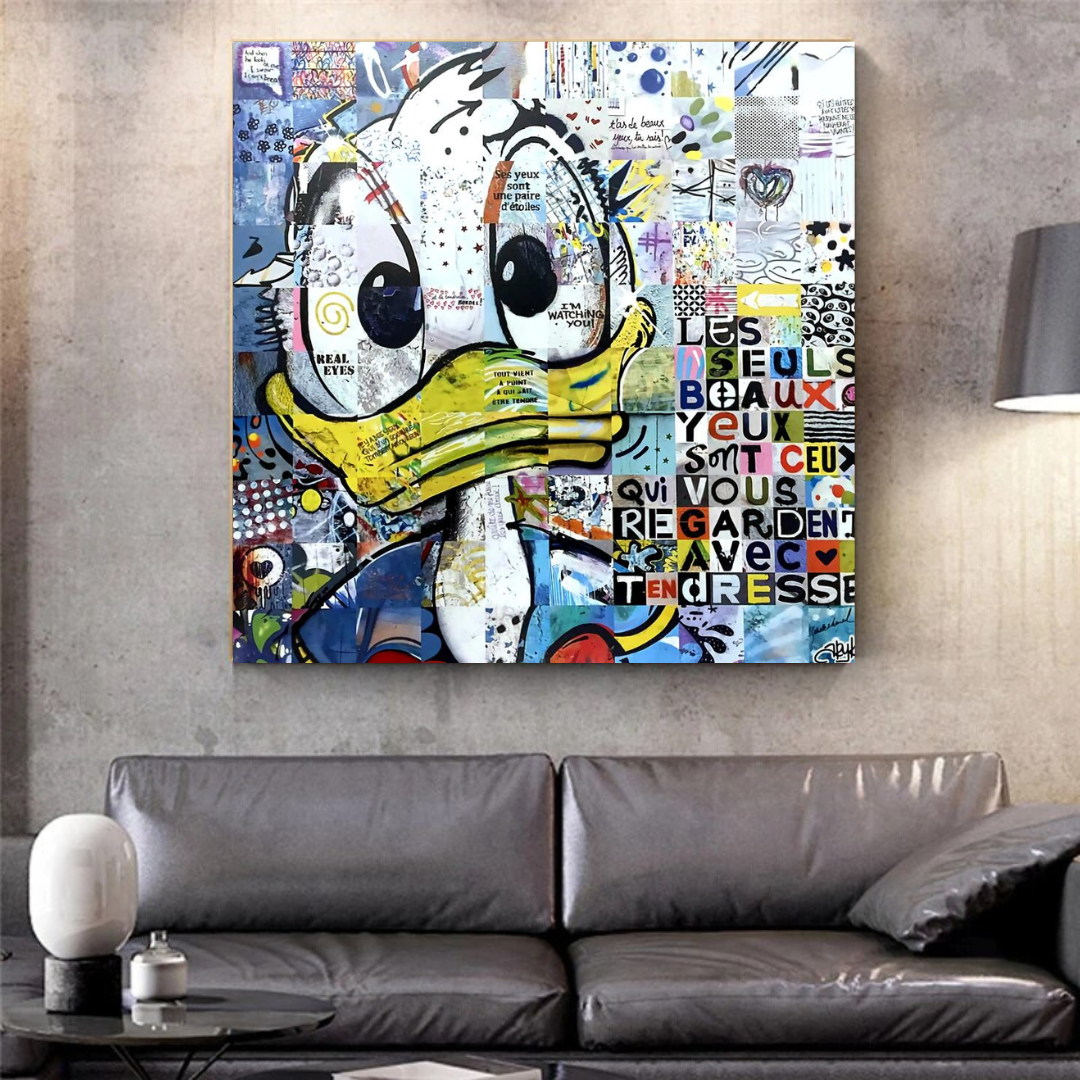 Shop the Donald Duck Poster - Only Beautiful Eyes!-ChandeliersDecor.com