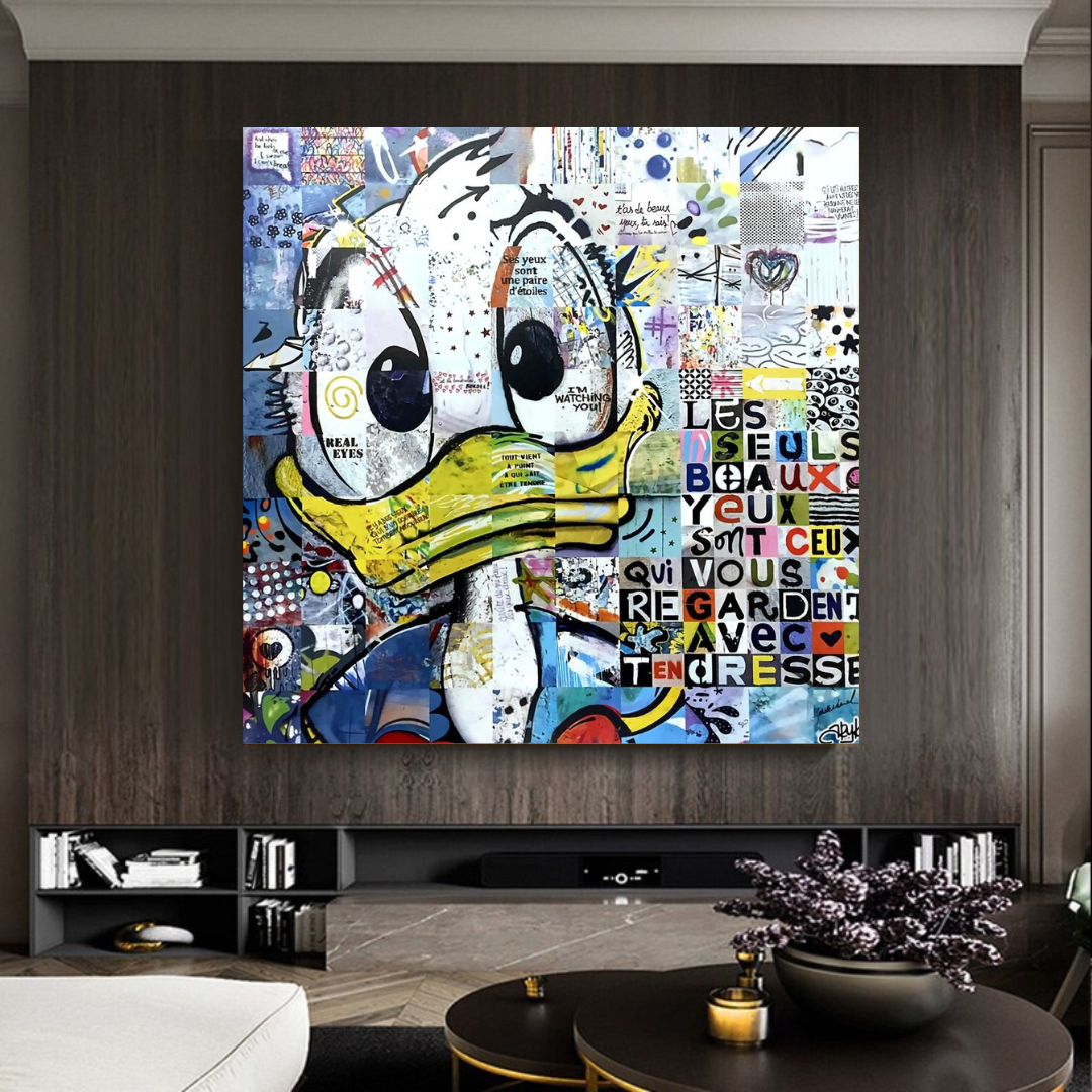 Shop the Donald Duck Poster - Only Beautiful Eyes!-ChandeliersDecor.com