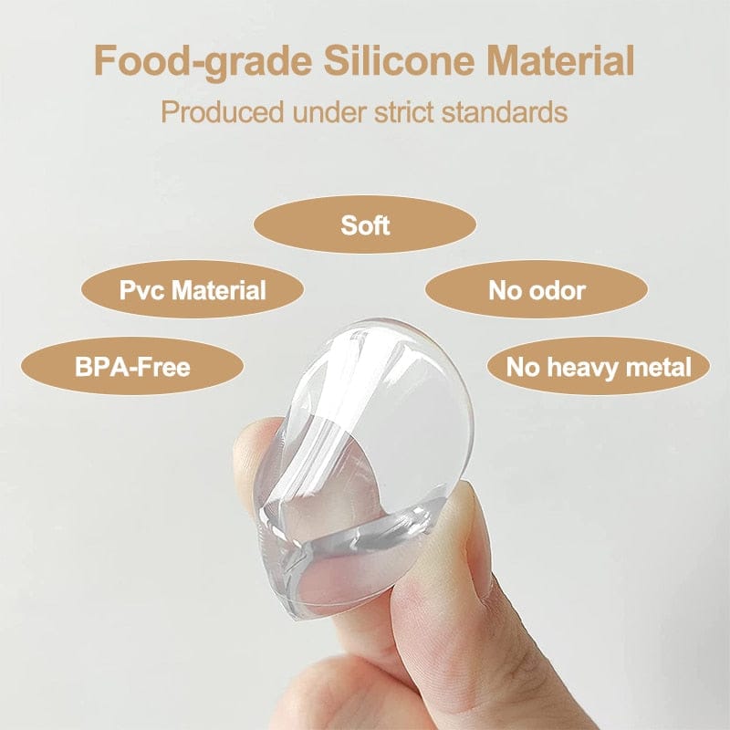 ChandeliersDecor.com-Silicone Corner Protectors for Babies and Kids - Self-Adhesive