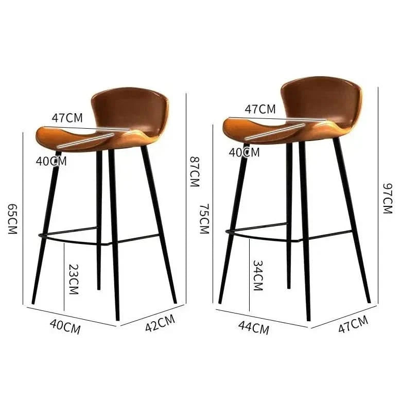 Sillas Ergonomic Bar Chairs for Kitchen Island-ChandeliersDecor.com