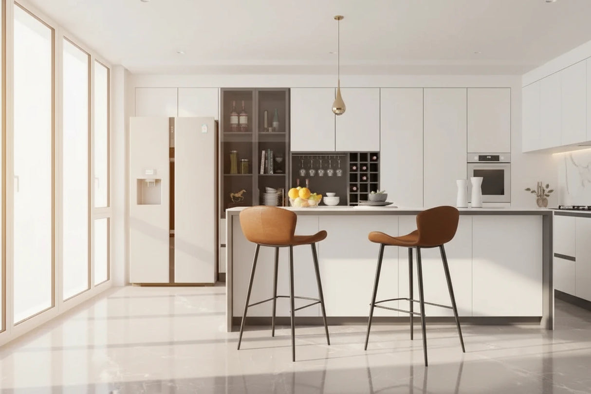 Sillas Ergonomic Bar Chairs for Kitchen Island-ChandeliersDecor.com
