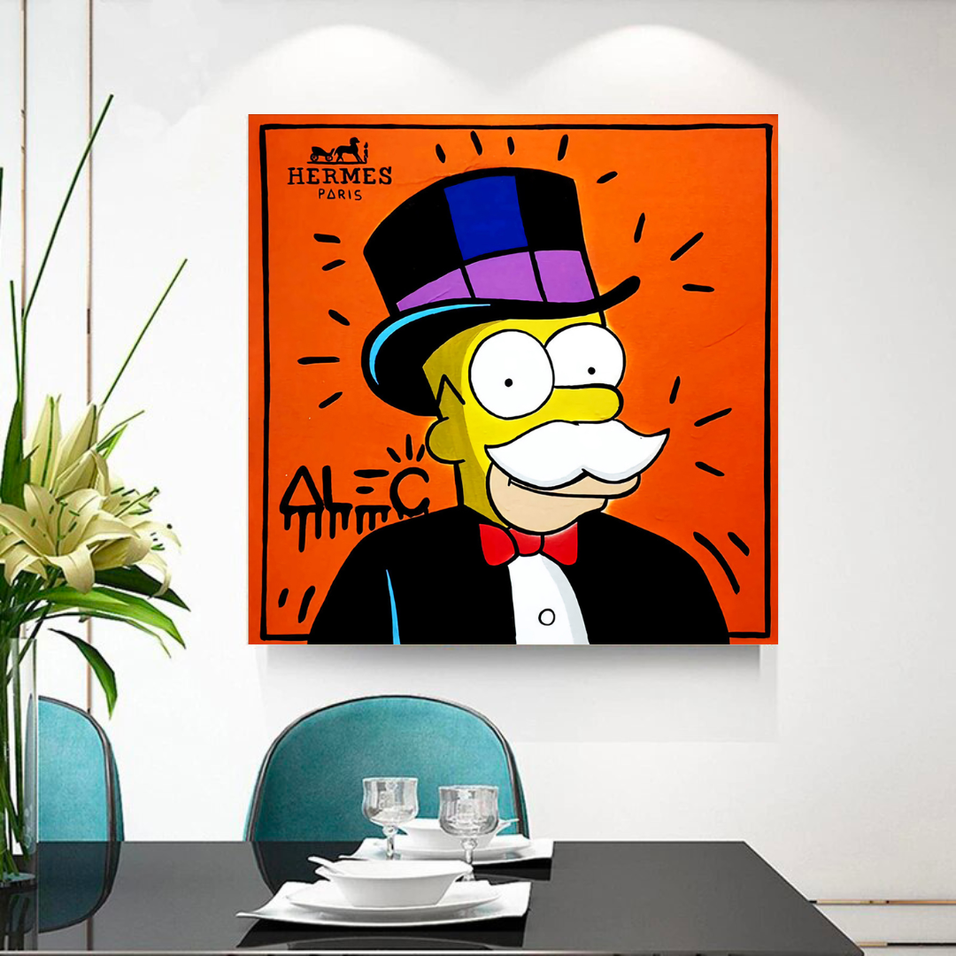 Simpsons Canvas Art by Alec-ChandeliersDecor.com