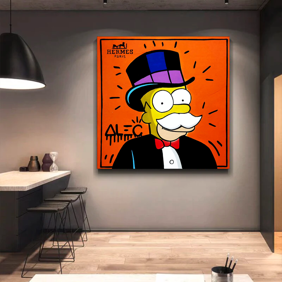 Simpsons Canvas Art by Alec-ChandeliersDecor.com
