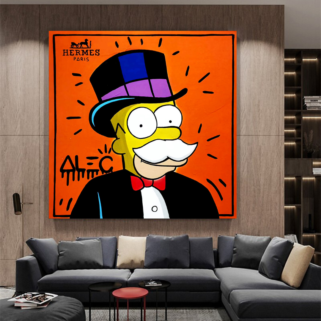 Simpsons Canvas Art by Alec-ChandeliersDecor.com