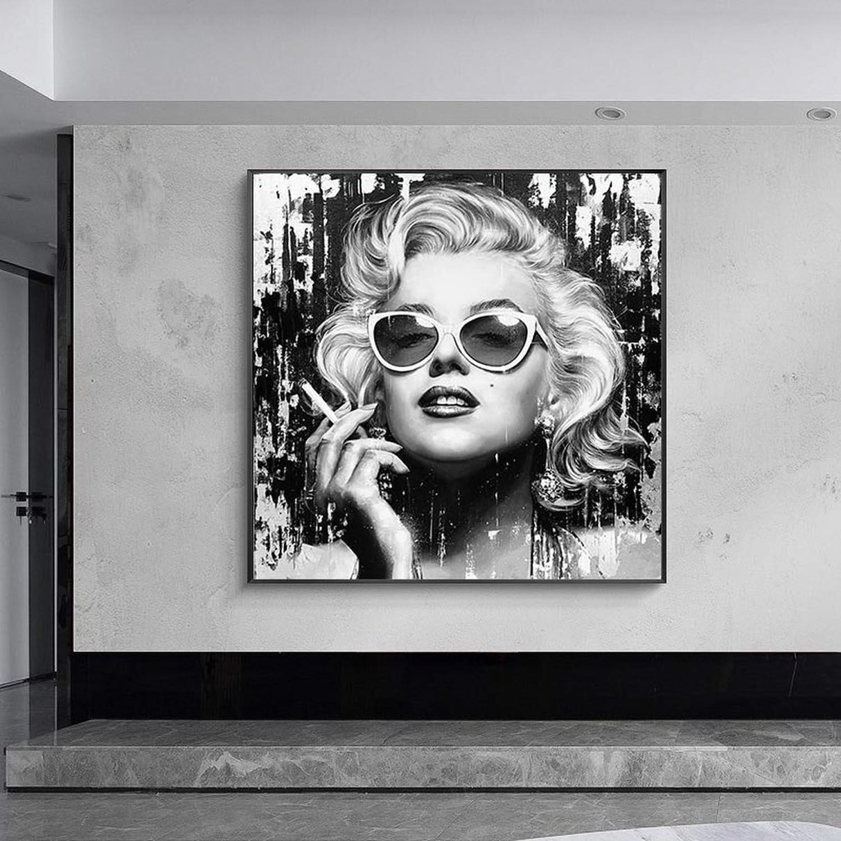 Smoking: Marilyn Poster – Classic Icon on Display-ChandeliersDecor.com