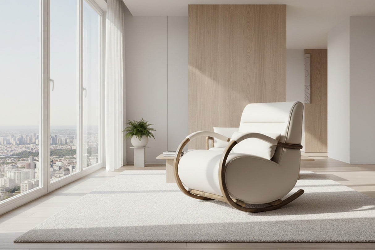 Snail Rocking Lazy Designer Chair-ChandeliersDecor.com