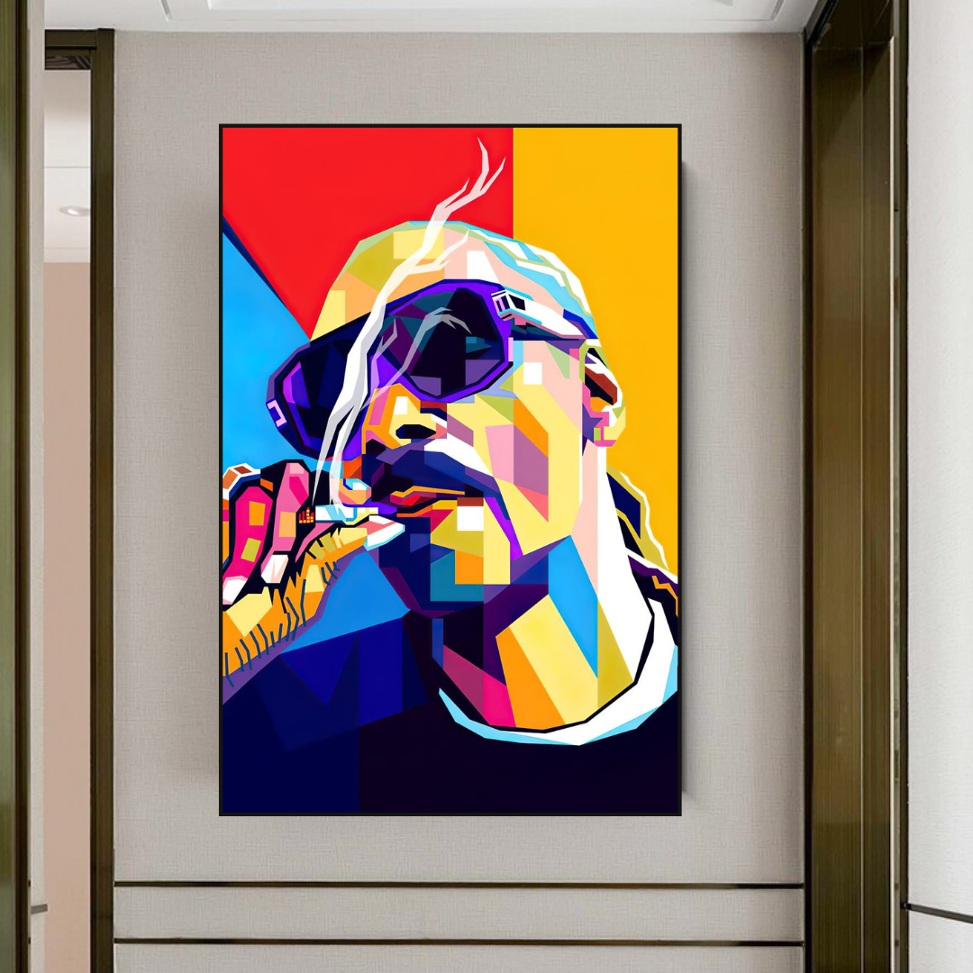 Snoop Famous Singer HipHop Canvas Wall Art-ChandeliersDecor.com