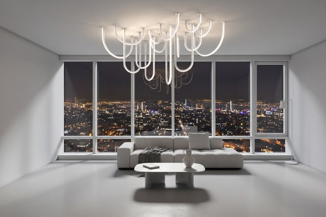 Soft Hose LED Ceiling Chandelier - Illuminate With Elegance-ChandeliersDecor.com