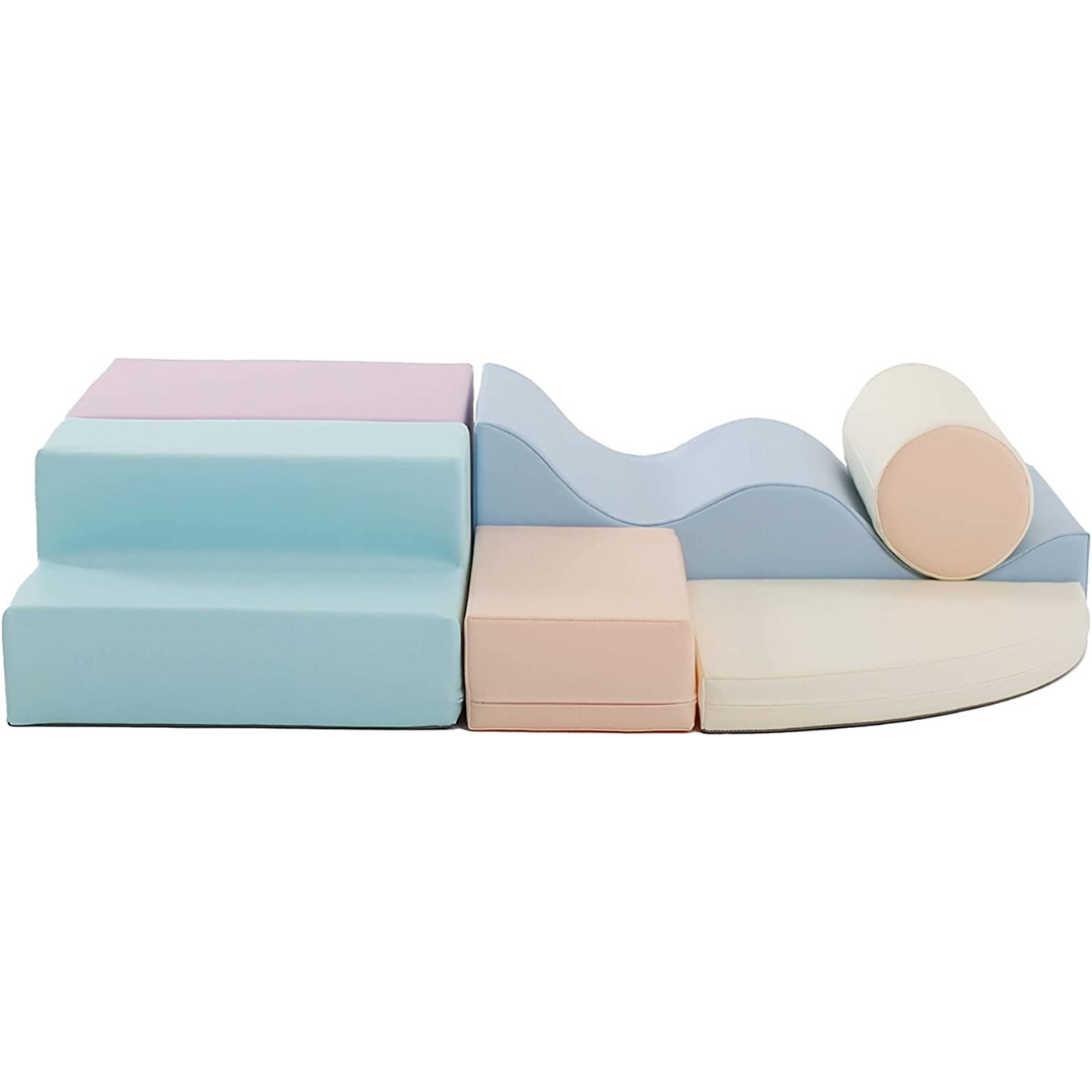 ChandeliersDecor.com-Soft Play Forms | Soft Play Equipment Climb and Crawl | Playground for Kids Pastel Colours