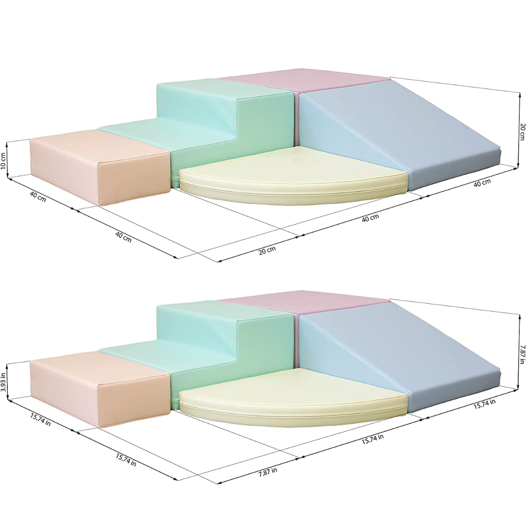 ChandeliersDecor.com-Soft Play Forms Soft Play Set 6 Soft Play Equipment for Kids