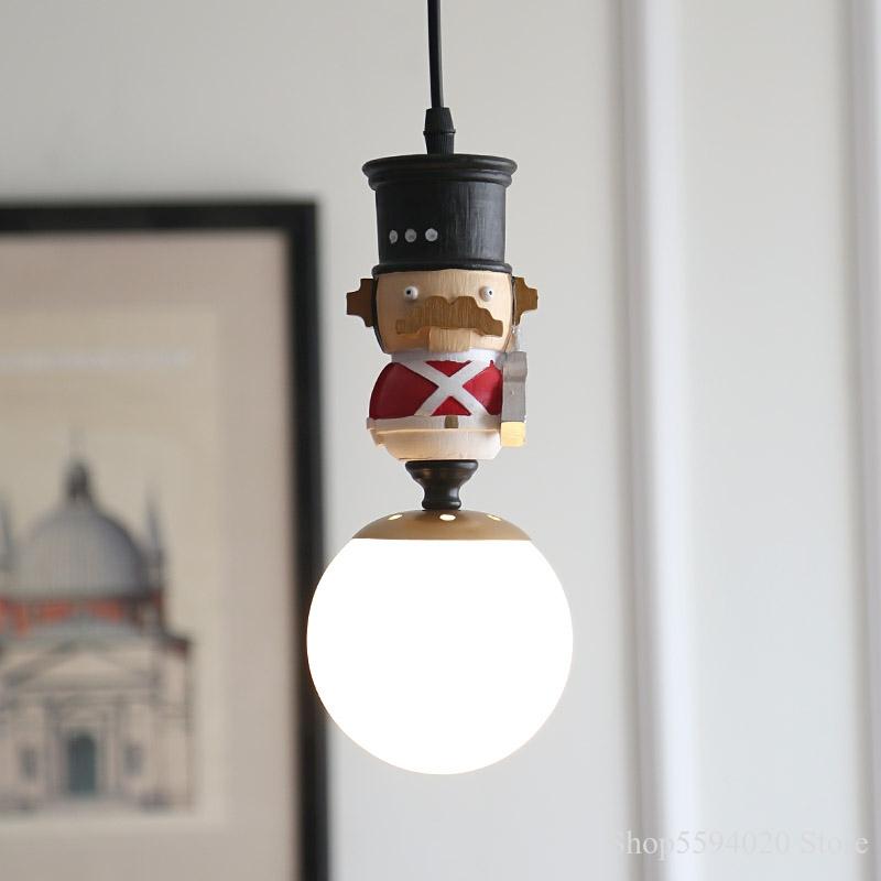 ChandeliersDecor.com-Kids Room Nursery Lighting-Soldiers Pendant Lighting For Kids Room