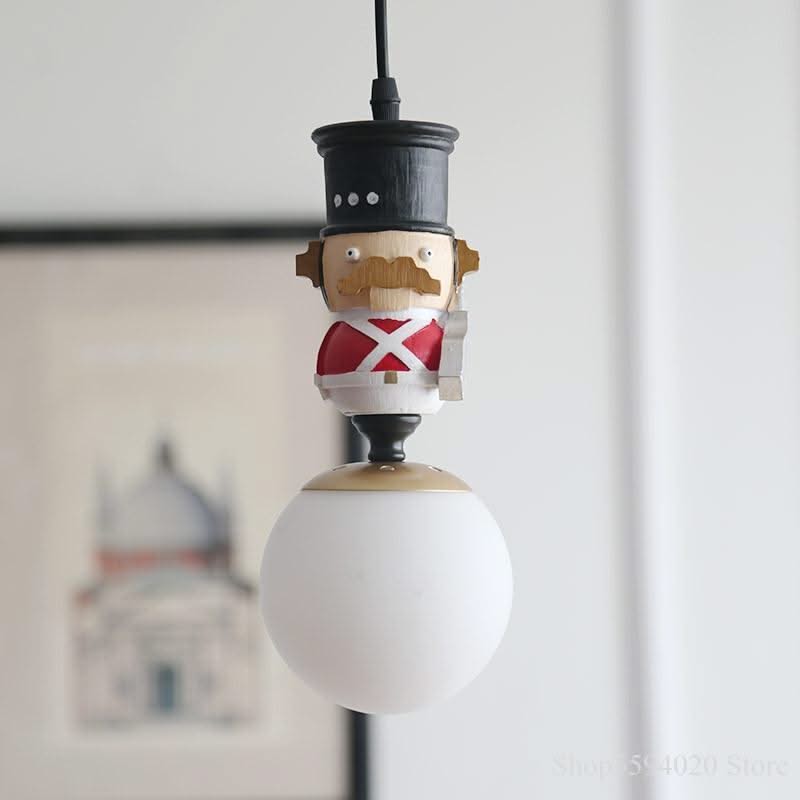 ChandeliersDecor.com-Kids Room Nursery Lighting-Soldiers Pendant Lighting For Kids Room