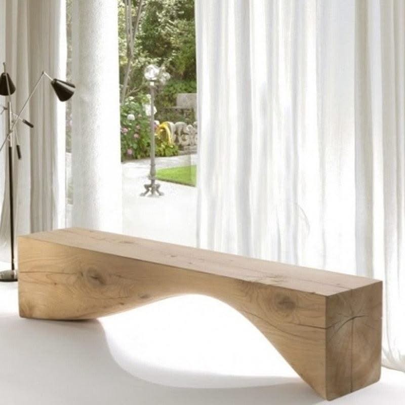 ChandeliersDecor.com-Benches-Solid Wood Bench: Expertly Crafted Furniture