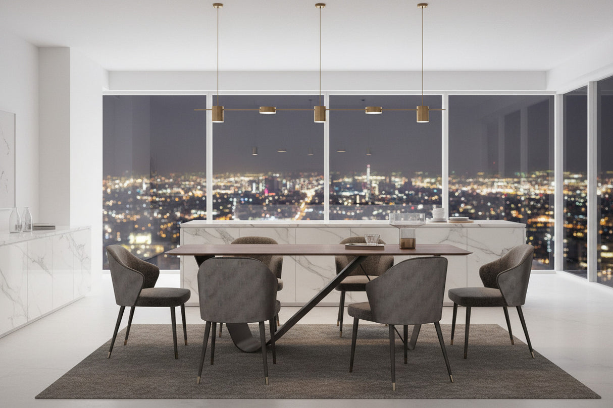 Solid Wood Dining Table-ChandeliersDecor.com
