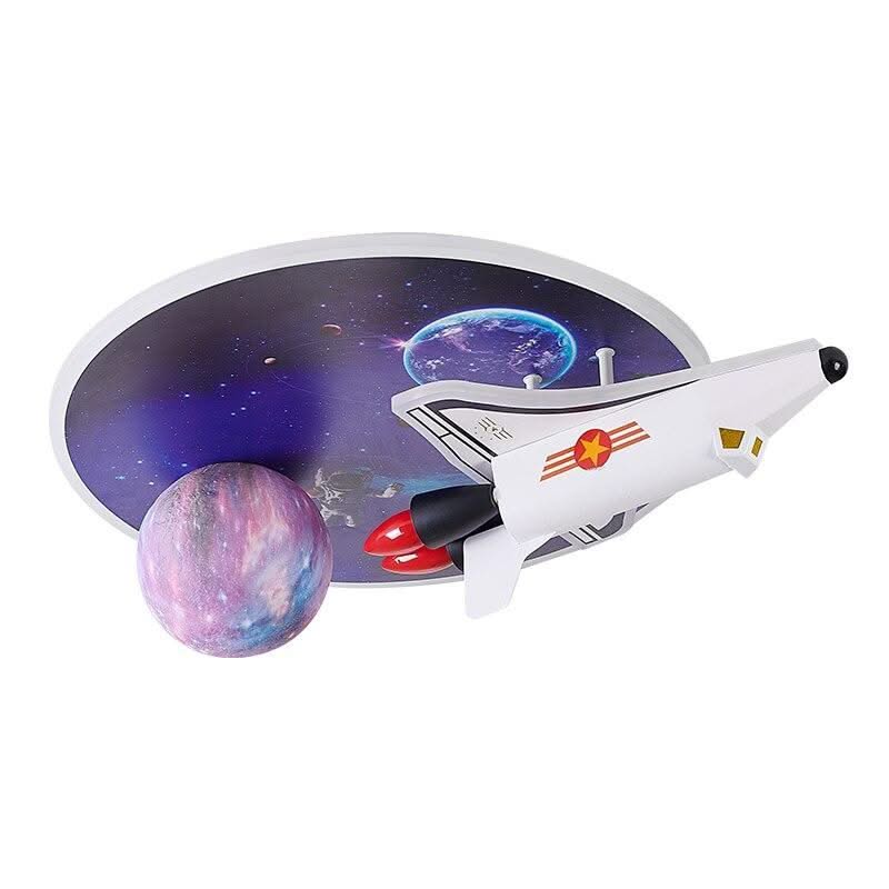 ChandeliersDecor.com-Kids Room Nursery Lighting-Space Rocket LED Ceiling Light for Kids Room