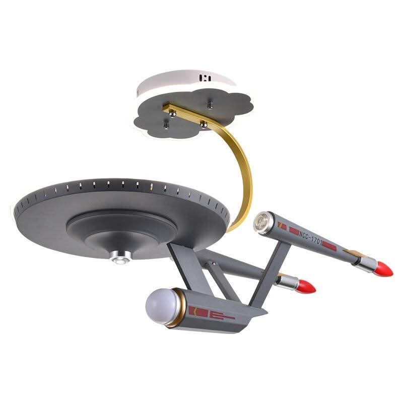 ChandeliersDecor.com-Kids Room Nursery Lighting-Space Ship Galaxy LED Light for Kids Room